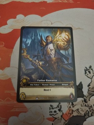 World of Warcraft WoW TCG Promo - EA Token Creatures Father Kamaros