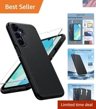 Military Grade Samsung Galaxy A16 Case - Shockproof Design with Non-Slip Texture