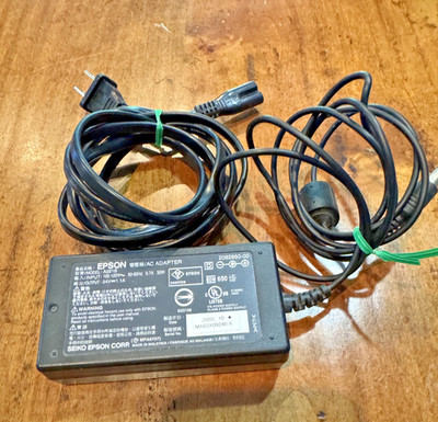 AC Adapter Charger / Power Supply OEM Epson Perfection V700/750 3170 Scanner