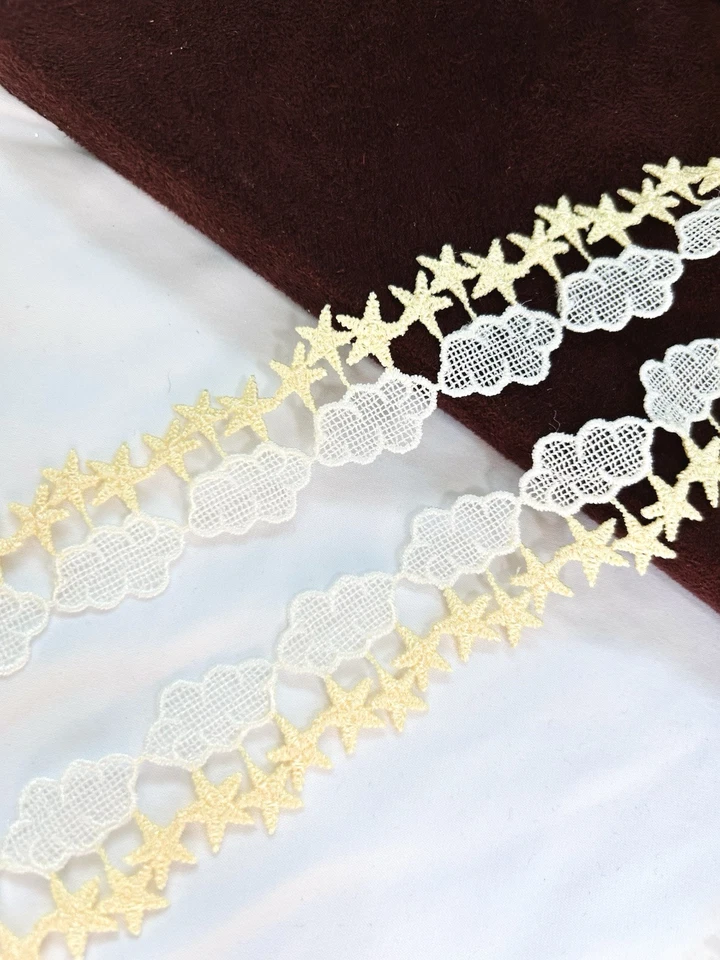 Juego de 20 yardas bordado japonés/encaje Chikazawa/artesanía/flor/decoraciones Foto 3 de 4