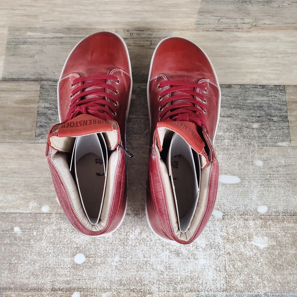 Birkenstock Bartlett Womens Shoes Sz 6 - 6.5 Narrow Lace Up Mid Top Round Toe - Image 4 of 4