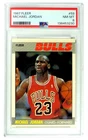 CARDS - 1987 FLEER MICHAEL JORDAN BULLS #59 - PSA 8 NEAR MINT - MINT