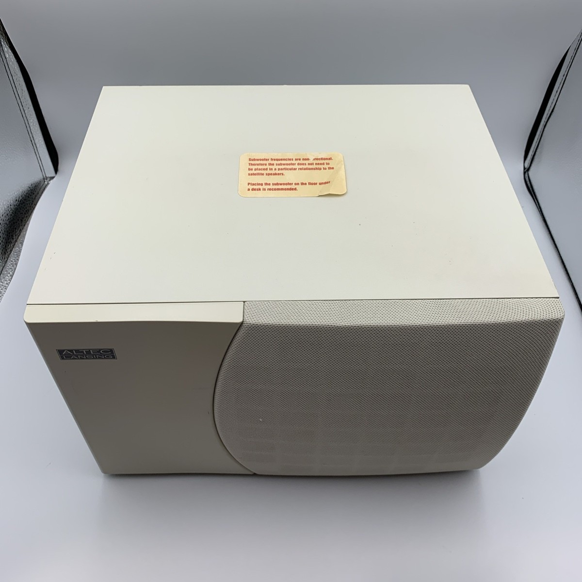 Altec Lansing Multimedia Computer Speaker System Powered Subwoofer