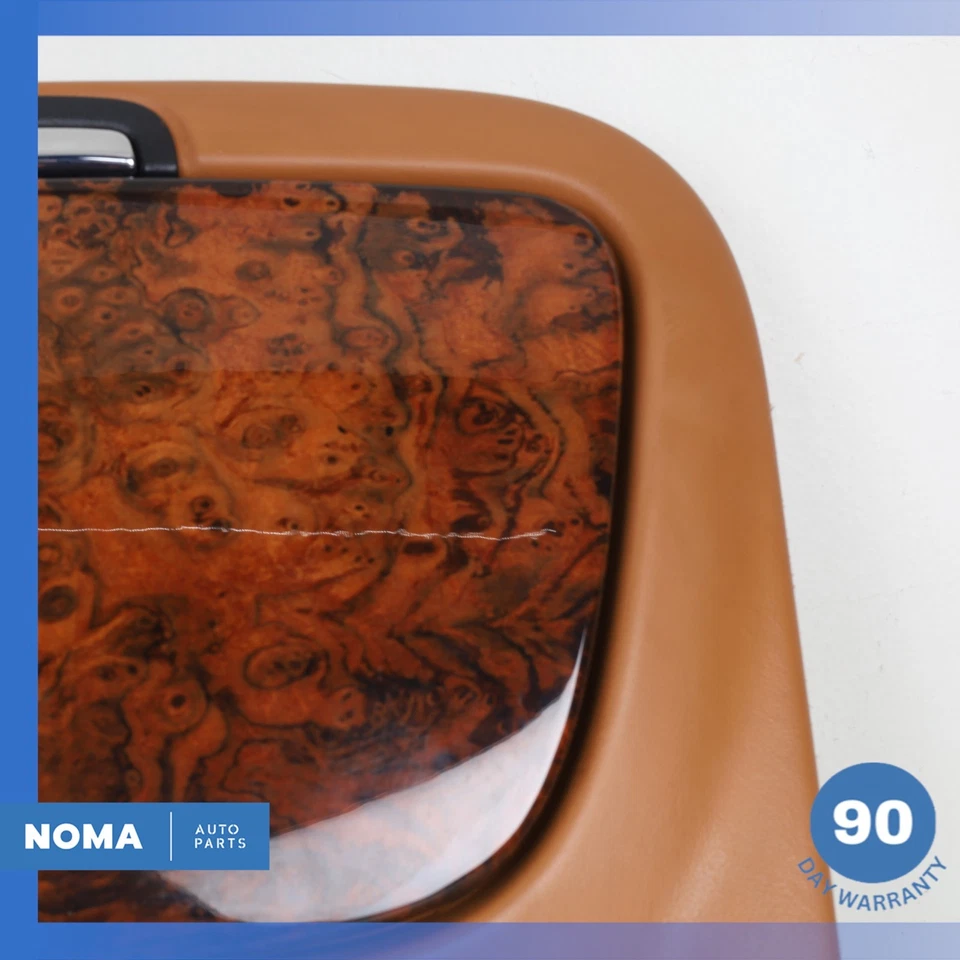 10-13 Jaguar X351 XJL Front Left or Right Seat Back Panel Cover w/ Table OEM - Image 2 of 4