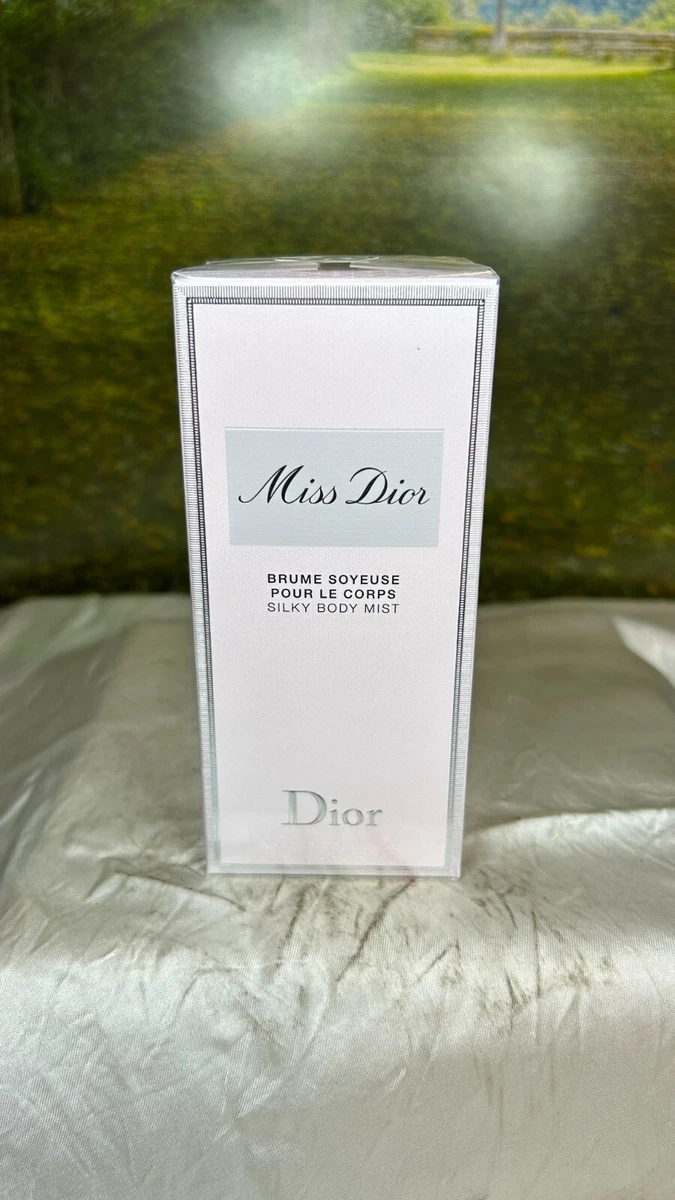 Miss dior brume soyeuse pour top le corps silky body mist