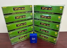 ZEN KING 84 mm Menthol Cigarette Tubes 10-Boxes+BLUE Tough Case~Ships In Box