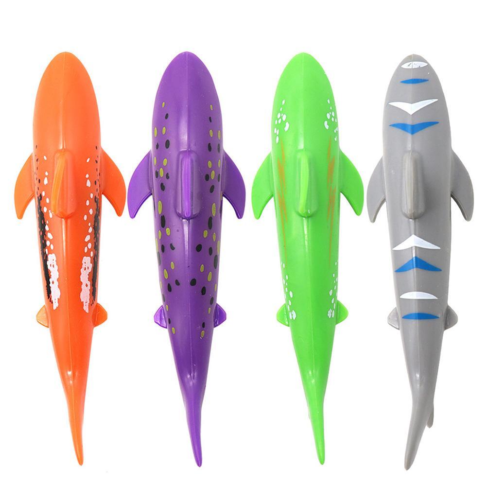 4 Packs Diving Toy Underwater Diving Kits Swimming Pools Throwing