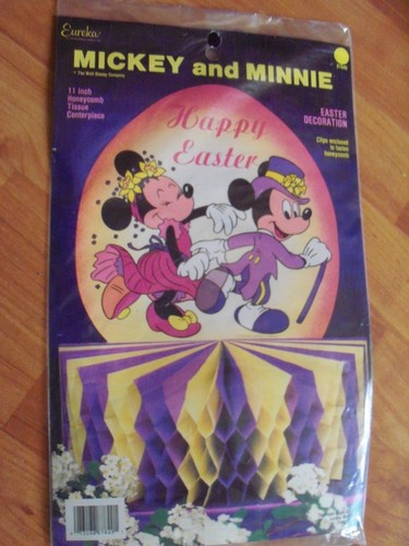 Disney Easter Honeycomb Centerpiece Decoration Eureka NOS U Pick not a Lot - Picture 4 of 7