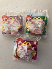 1999 Winnie The Pooh s 5,6,8 Set Of 3 Owl, Piglet, Roo Key Chains Sealed In Bag