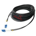 3M Black Armored Fiber Cable Duplex Fiber Optic Patch Cord LC-LC UPC SM 9/125