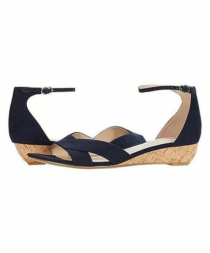 Bandolino Talia Azul Marino Cuña Sandalias Mujeres 8.5 M | eBay