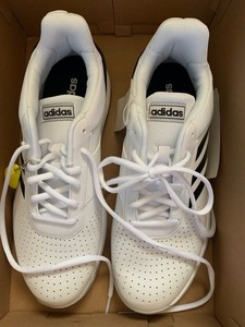 adidas white workout shoes