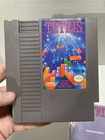 Nintendo NES - Tetris - Videojuego Aut&eacute;ntico con Manual Probado y &iexcl;Funciona Muy bien!