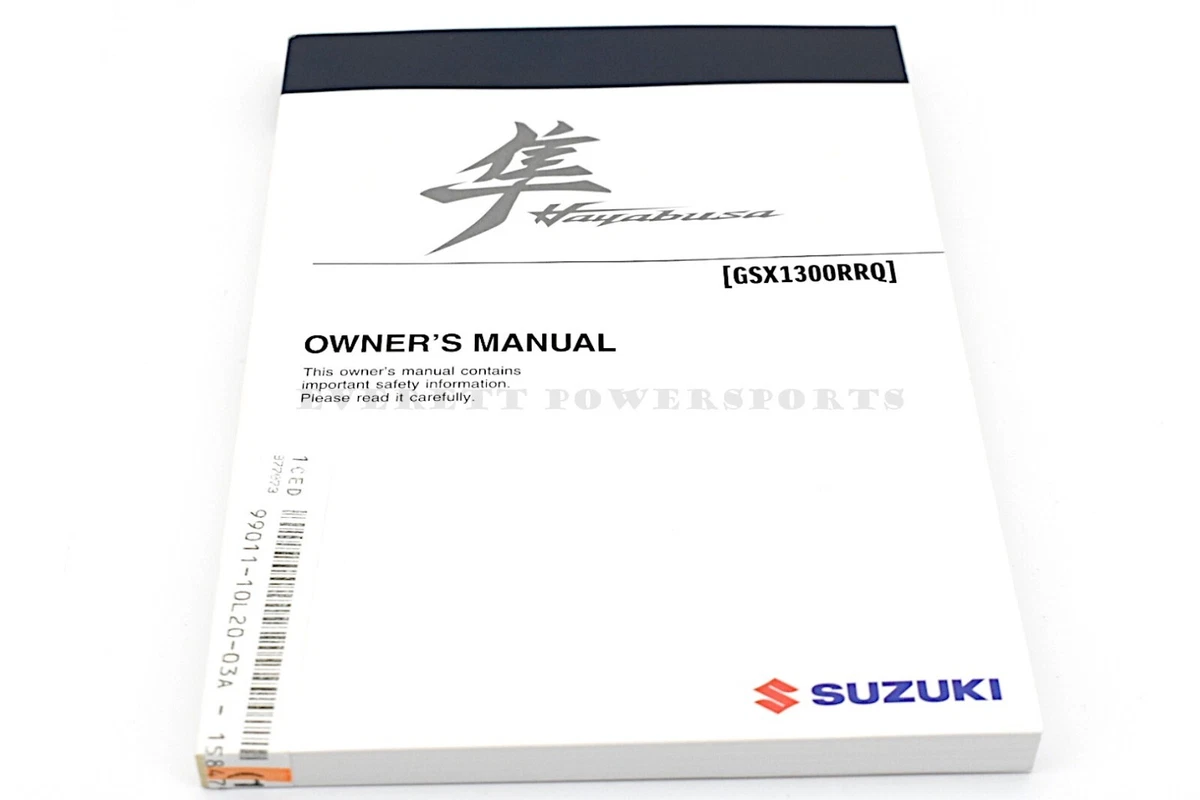Hayabusa GSX1300R Motorcycle Repair Manuals & Literature for sale