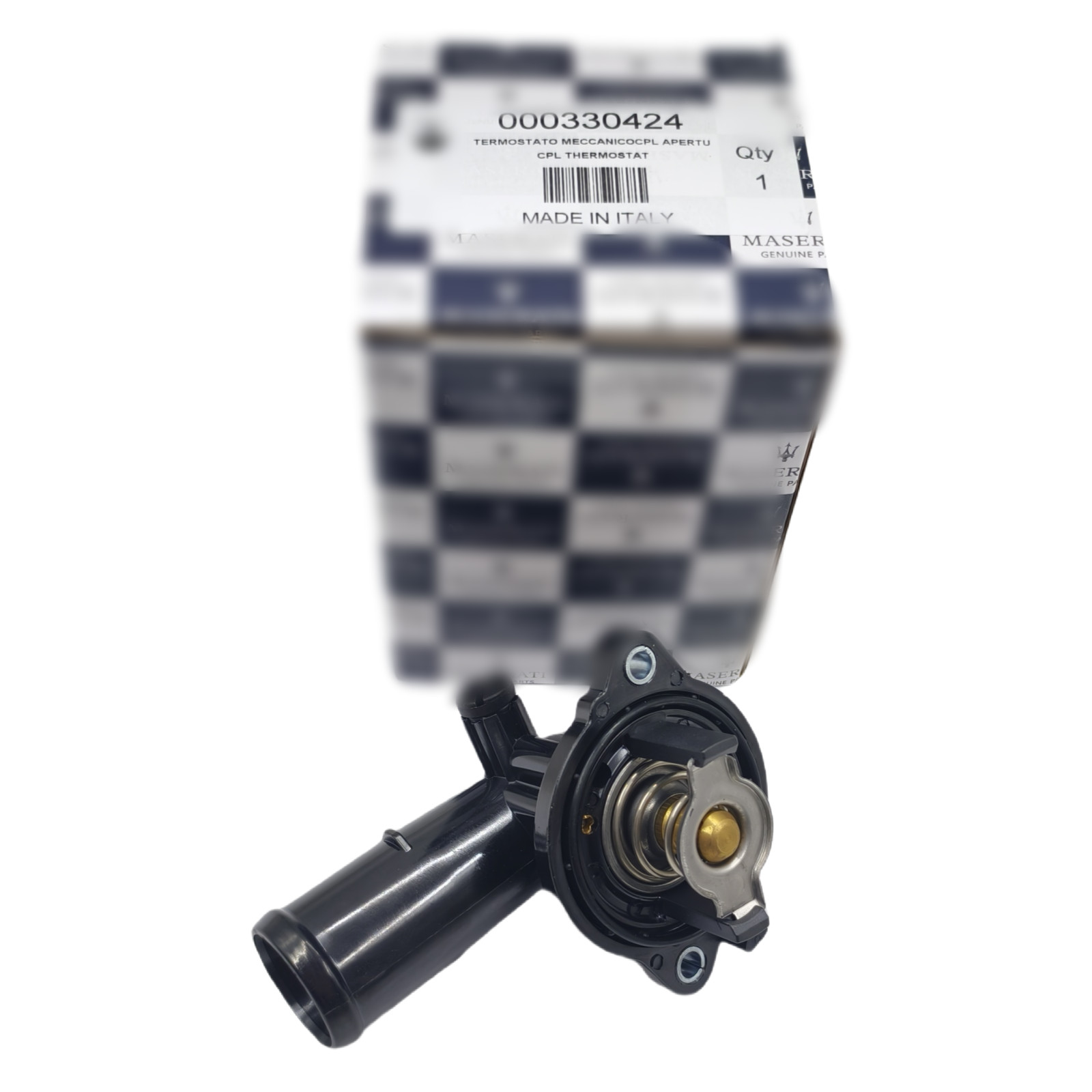 For Maserati Ghibli Levante Quattroporte Cooling Thermostat OEM 323056 330424