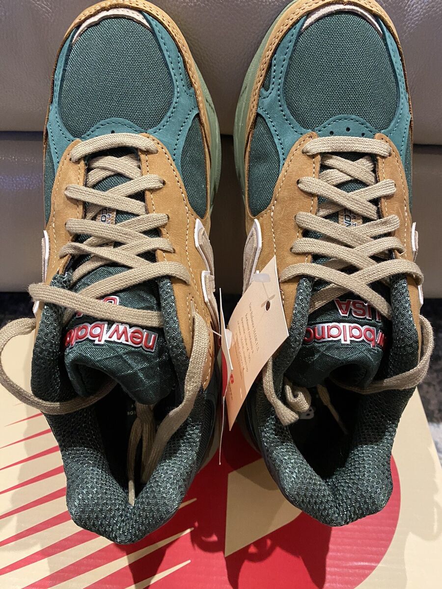 New Balance Made in USA 990v3 Green Tan M990WG3 Men Size 6 New Balance Made in USA 990v3 Green Tan M990WG3 Men Size 6