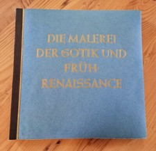 Książka Cygaretki Serwis obrazowy Malarstwo gotyku i wczesnego renesansu 1938