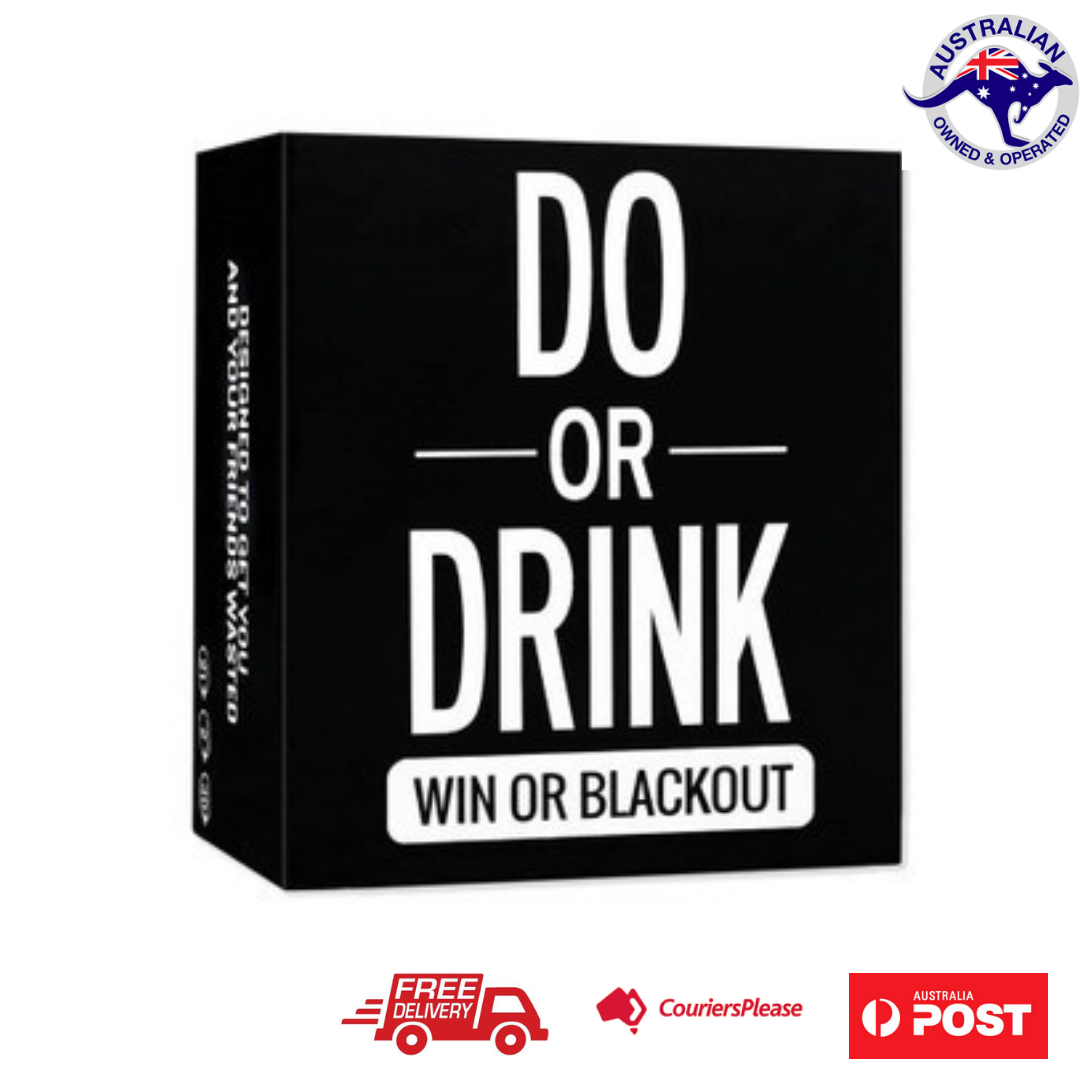 Do or Drink Drinking Card Game for Adults Fun & Dirty Party Dare Shots Games  for sale online | eBay