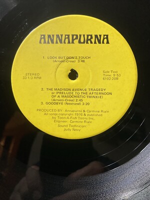 Annapurna-S/T Southern Rock/Psych LP 1976 Private Press / Ultrasonic Cleaned EX
