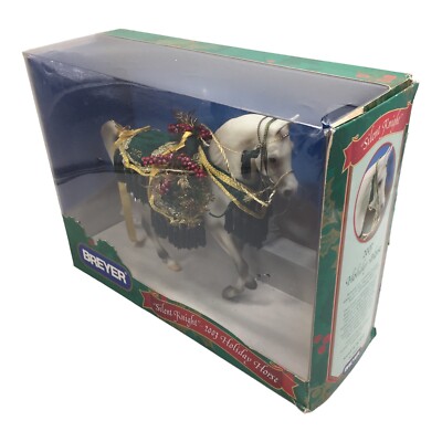 その他 E. BREYER 2003 Silent Knight Breyer Silent Knight 2003 Christmas Holiday Horse 7th in Series