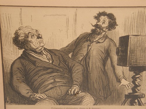 ANTICA STAMPA INCORNICIATA ONORE DAUMIER FOTOGRAFIE E FOTOGRAFIE FOTOGRAFO - Foto 2 di 22