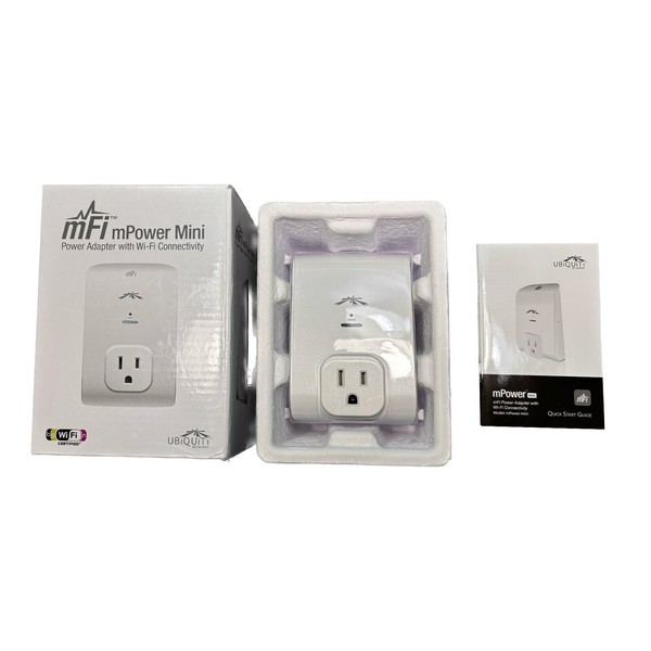 Alternate view of Ubiquiti Mpower-mini Wifi Connect Mfi Smart Power Outlet Plug