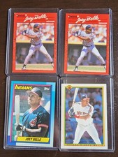 Joey Belle Baseball Cards 1990 Donruss Topps Bowman Ungraded Excellent