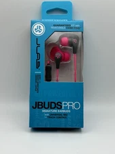 JLab Audio JBUDSPRO Earbuds with Mic & Track Control Pink New