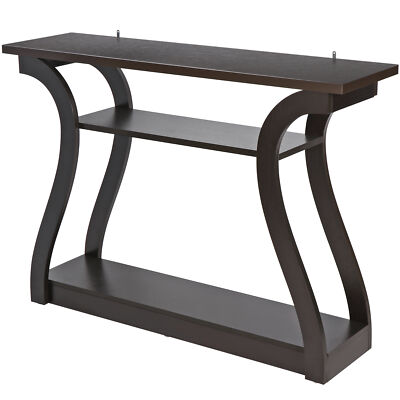 3 Tire Accent Table Console Table Porch Side Table for Hallway Living Room