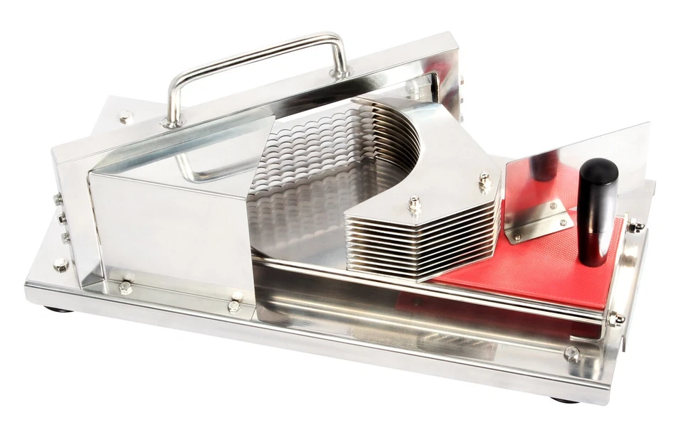 RICOO Tomatenschneider Gurkenschneider Scheibenschneider Edelstahl RGS102