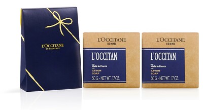 2 PC L'Occitane En Provence L'OCCITAN Men's Soap 2 X 1.7 OZ. NIB