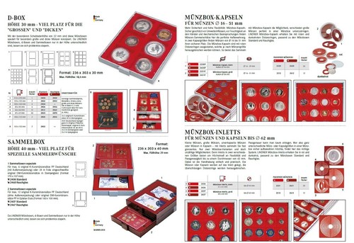 LINDNER-2135-MÜNZBOXEN-Standard-35x-36-mm-quadratischen-Fächer - Bild 6 von 8