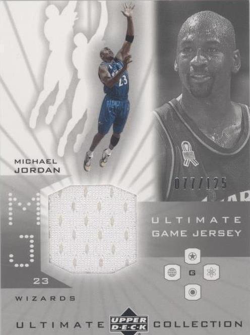 その他 Michael Jordan UD Ultimate Collection Michael Jordan 'Logoman' card offered in first public sale