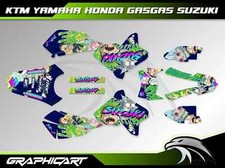 Graphics Kit fits Suzuki DRZ400SM Drz400s drz400SE 100% Customized for kore.matt
