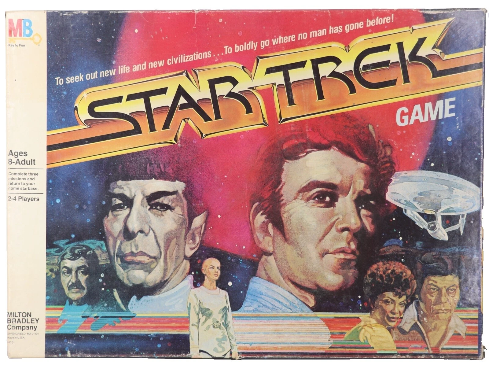 Milton Bradley Star Trek Games