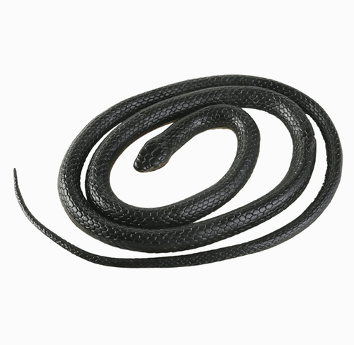 Serpente realistico finto 43" realistico spaventoso giocattolo gomma scherzo festa regalo Pasqua - Foto 10 di 17