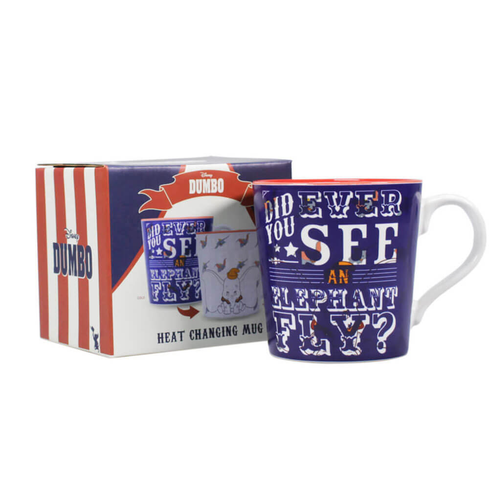 Taza que cambia de calor única y elegante, regalo perfecto y elegante de Dumbo d