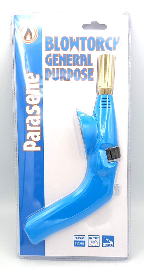 Blow Torch General Purpose Gas Blowtorch Lamp Propane Butane Parasene 1800°C