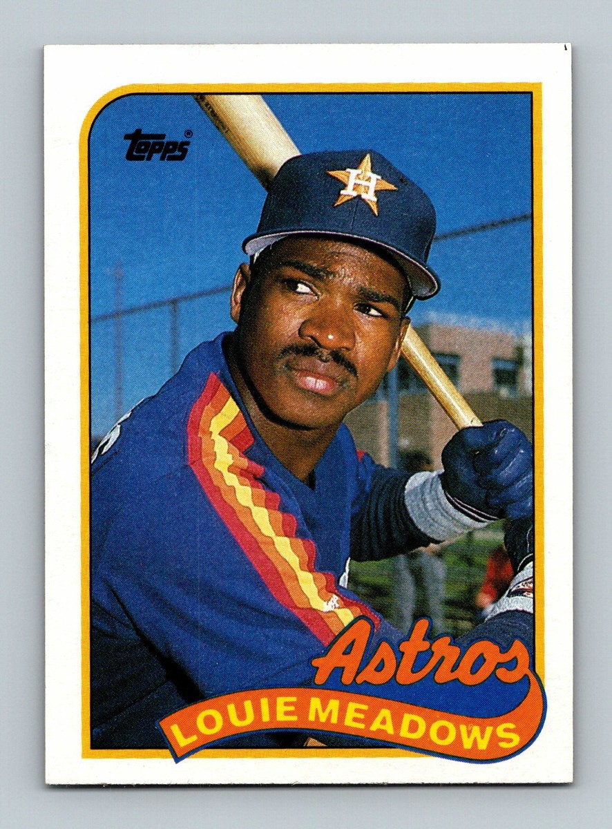 1989 Topps Baseball Card #643 Louie Meadows Astros | eBay