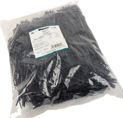 1000 Panduit PLP2S-M0 Push Mount Cable Ties 7.9inch PAN-TY Weather Resistant NEW