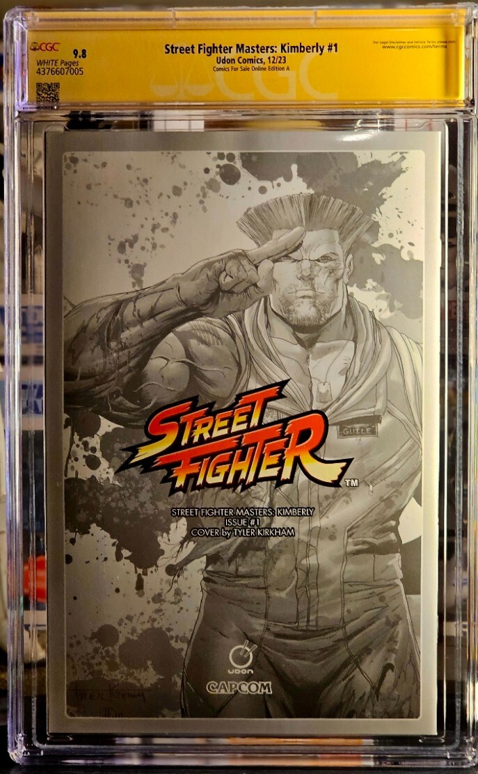 Street Fighter Masters: Kimberly #1 Guile Tyler Kirkham