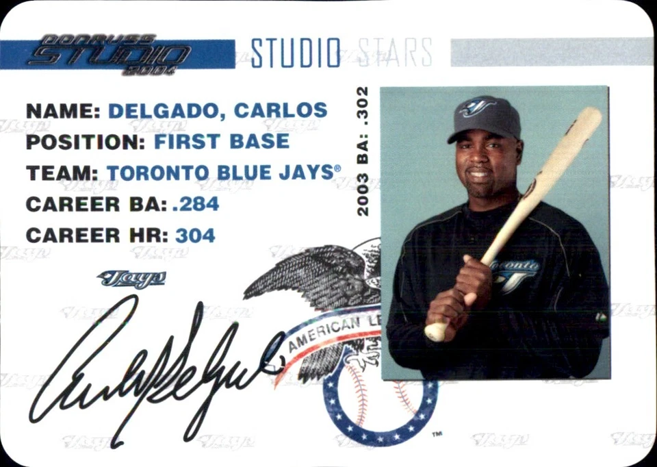 2004 STUDIO STARS INSERTS ⚾ YOU PICK YOUR FAVS 🧢 MLB BASEBALL CARDS DONRUSS - Image 3 of 4