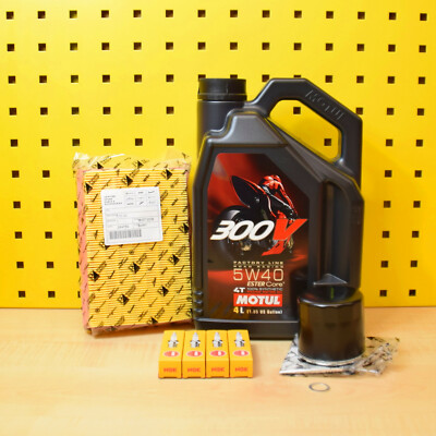Aprilia Tuono V4 1100 RR Factory Original Ölfilter Luftfilter Öl Motul 300V 5W40