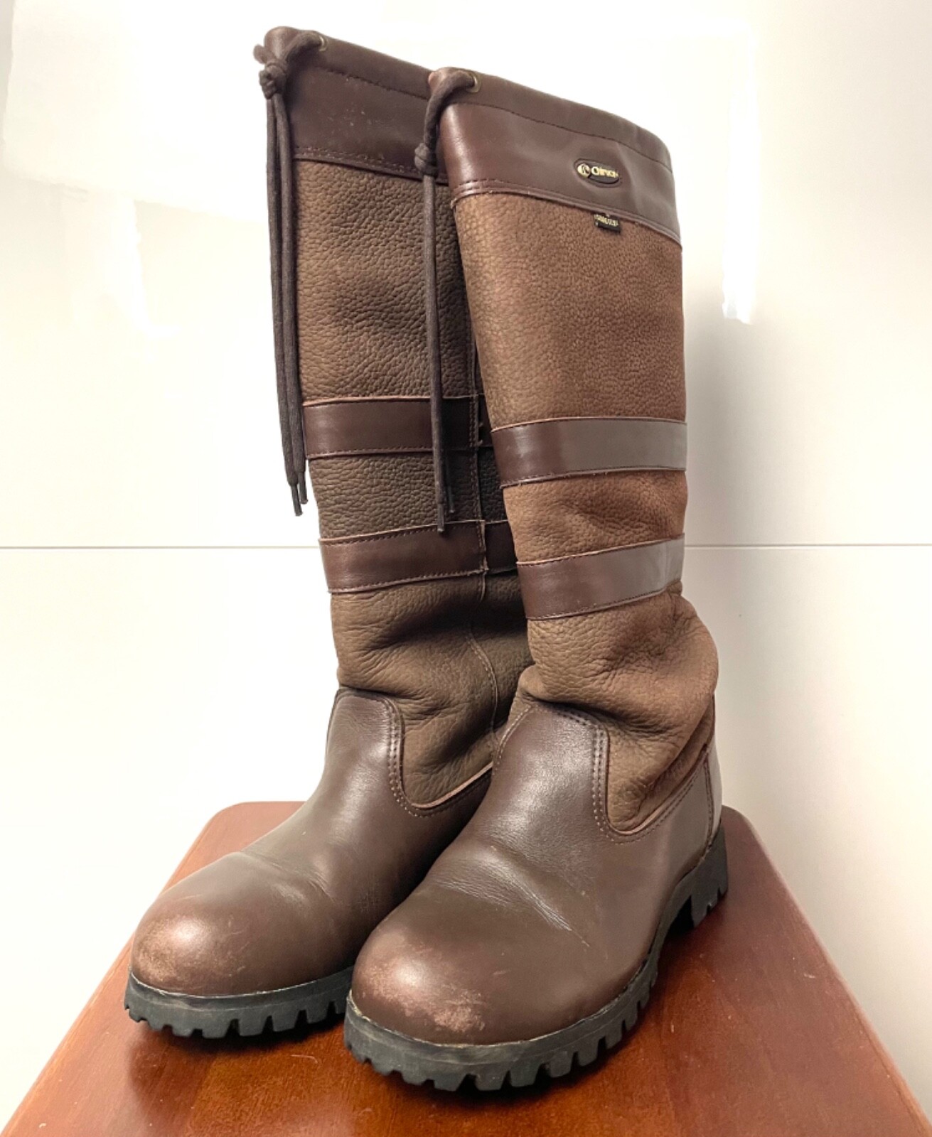 Chiruca - Botas altas de cuero para mujer - Talla UK 3,5