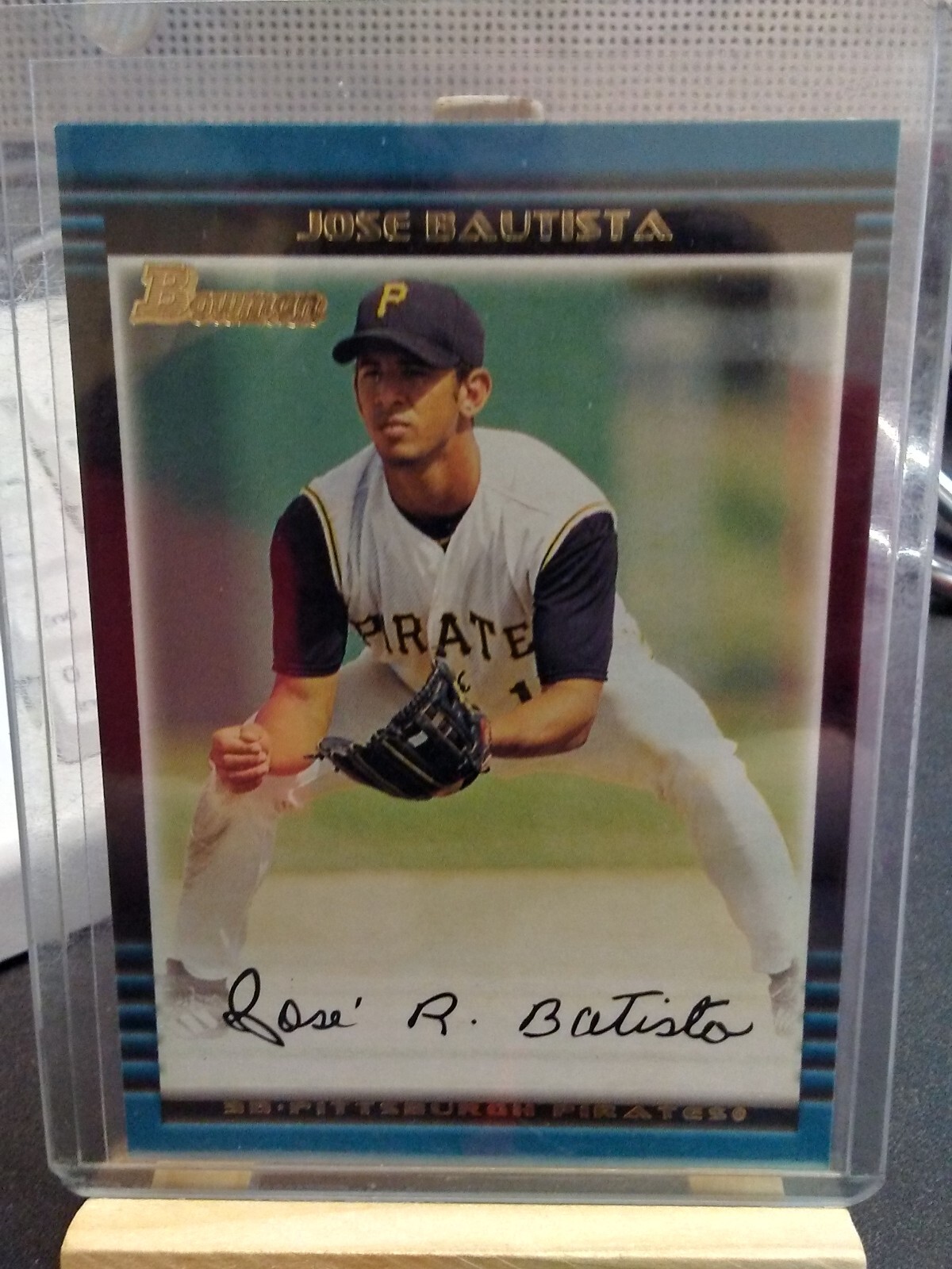 2002 Bowman #421 ROOKIE RC Jose Bautista -Pittsburgh Pirates-