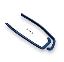 55 56 57 Chevy Door Hinge J Seals with Clips 1955 1956 1957 Chevrolet New