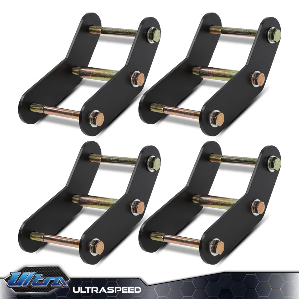 Fit For 1987-1995 Jeep Wrangler YJ Front & Rear 2" Shackle Relocation Lift Kit - Image 2 of 4