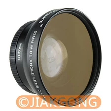 HIGH QUALITY 52mm 0.45x WIDE Angle + Macro Conversion LENS 52 0.45