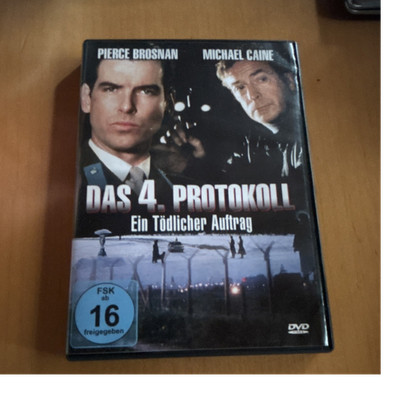 Das 4. Protokoll DVD FSK 16 Michael Caine Brosnan Thriller Deutsch Mackenzie