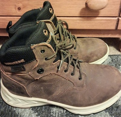 Wolverine Shiftplus LX 6'' W200062 Mens Brown Leather Lace Up Work Boots 10.5